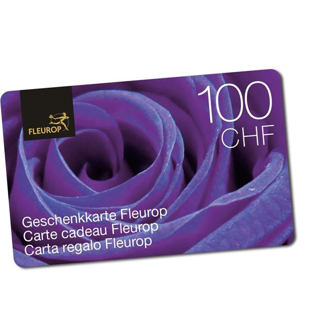 Geschenkkarte Fleurop 100.-