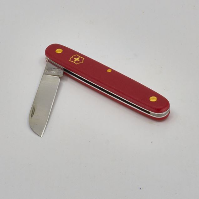 Image de Couteau à fleurs 100mm 'Victorinox' rouge, droitier