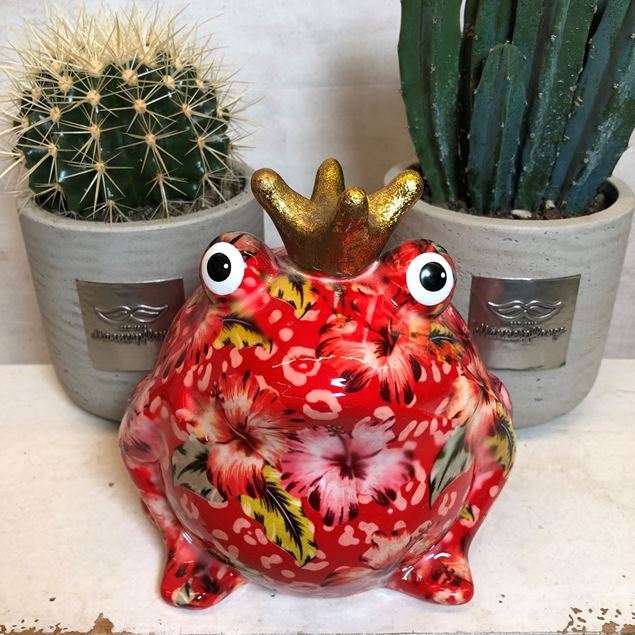 Cooler Keramik-Frosch "Hawaii"