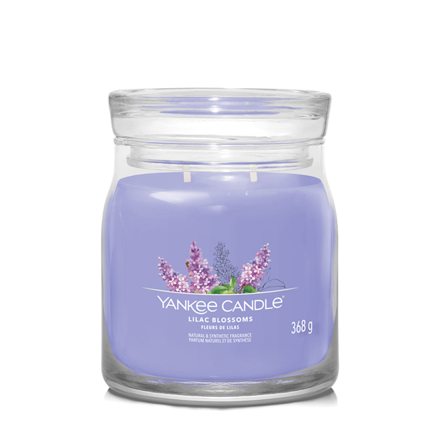 Bild von Lilac Blossoms Signature Medium Jar
