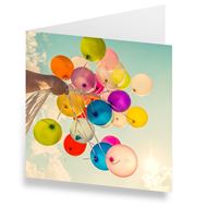 Image sur Cartes «Ballons» (Set de 10)