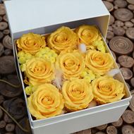 Image sur Coffret de roses éternelles